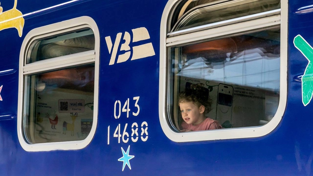 Дитячий вагон. Джерело: Укрзалізниця