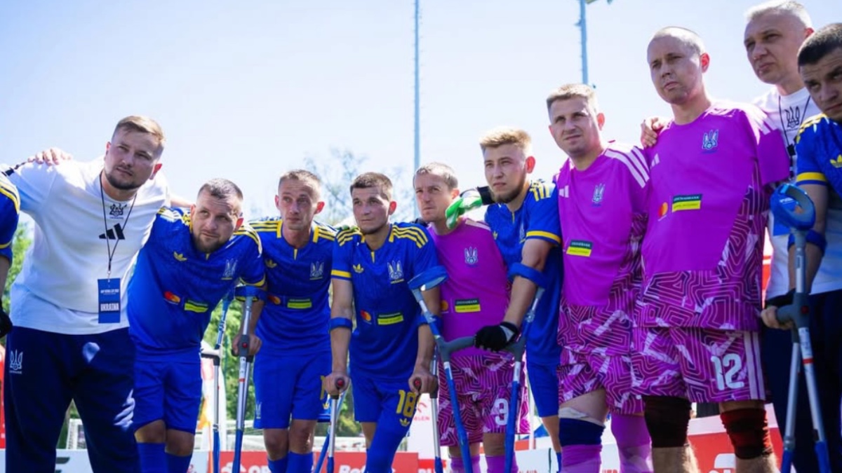 Збірна України з ампфутболу стала срібним призером міжнародного турніру Amp Futbol Cup 2026