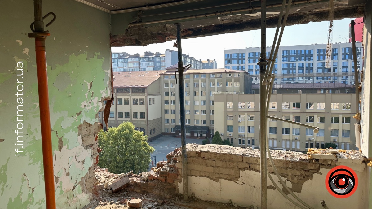 Квартира Романа Гринішака на 6 поверсі пошкодженого внаслідок атаки рф будинку на вулиці Коновальця. Фото: 30 червня 2026 року