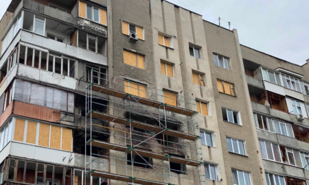 у франківську почали відновлювати будинок на Коновальця