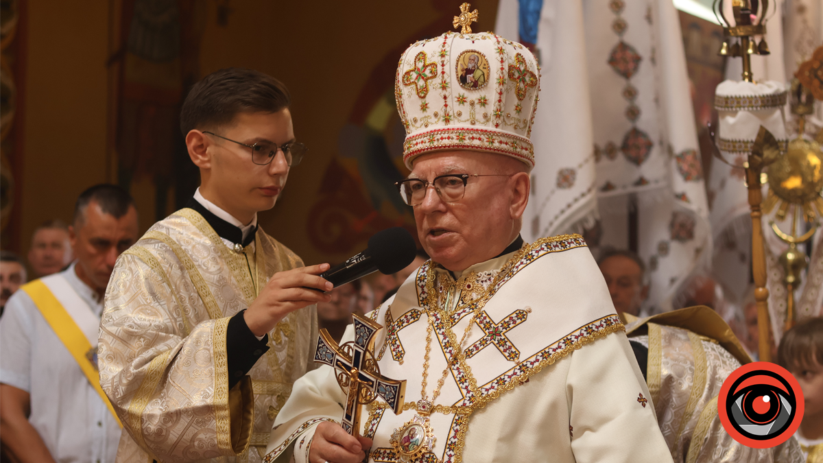 Зустріч мощей святого Івана Хрестителя з Ватикану храму Архистратига Михаїла у Калуші. Фото: Інформатор Калуш