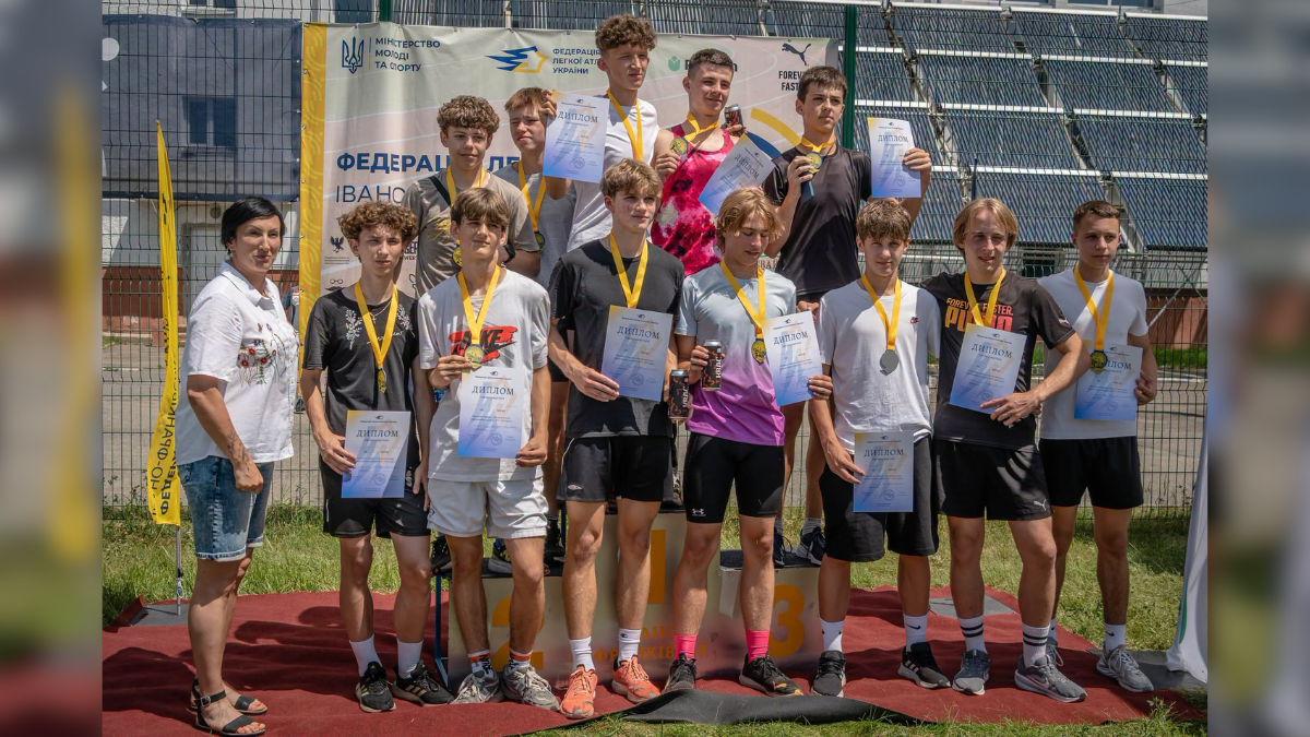 В Івано-Франківську відбувся чемпіонат України з легкої атлетики: серед призерів — франківці