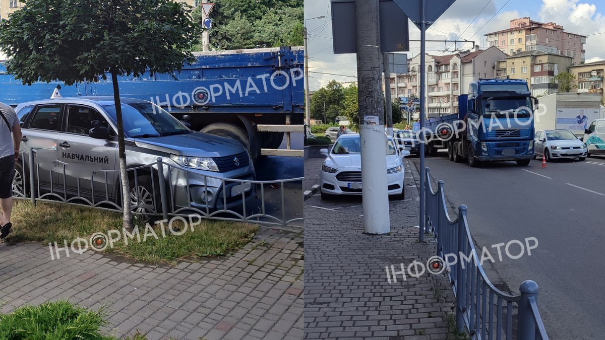 на європейській площі у франківську дтп