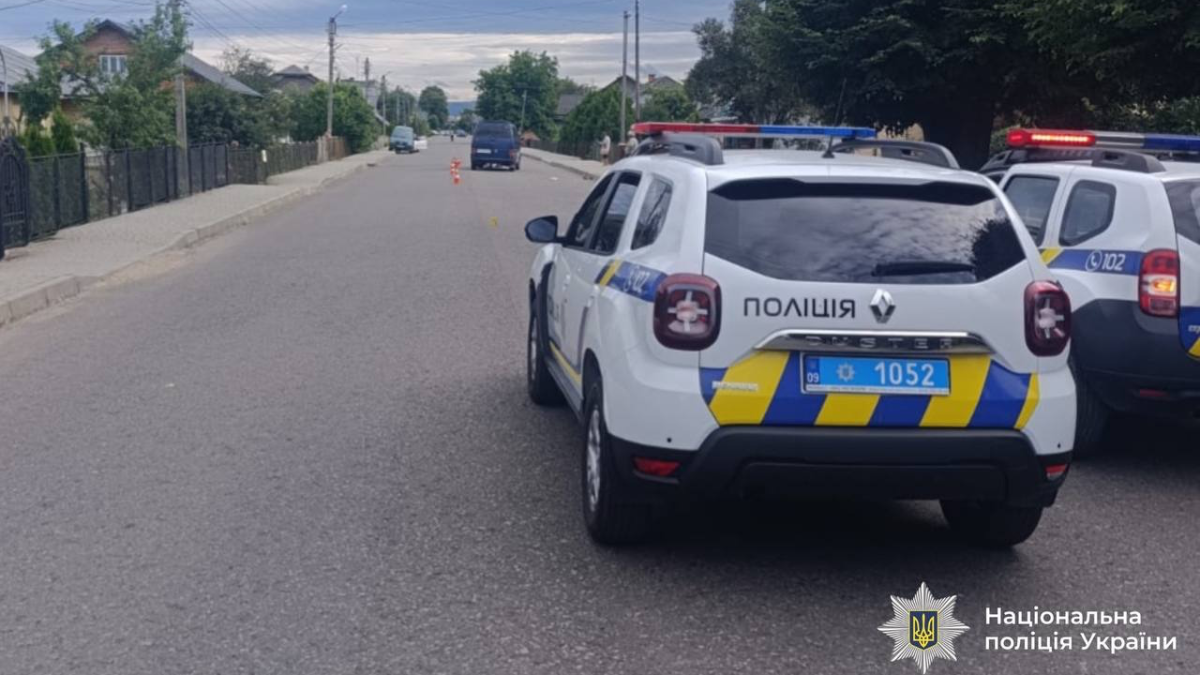 у дтп на Прикарпатті велосипедистка отримала травми