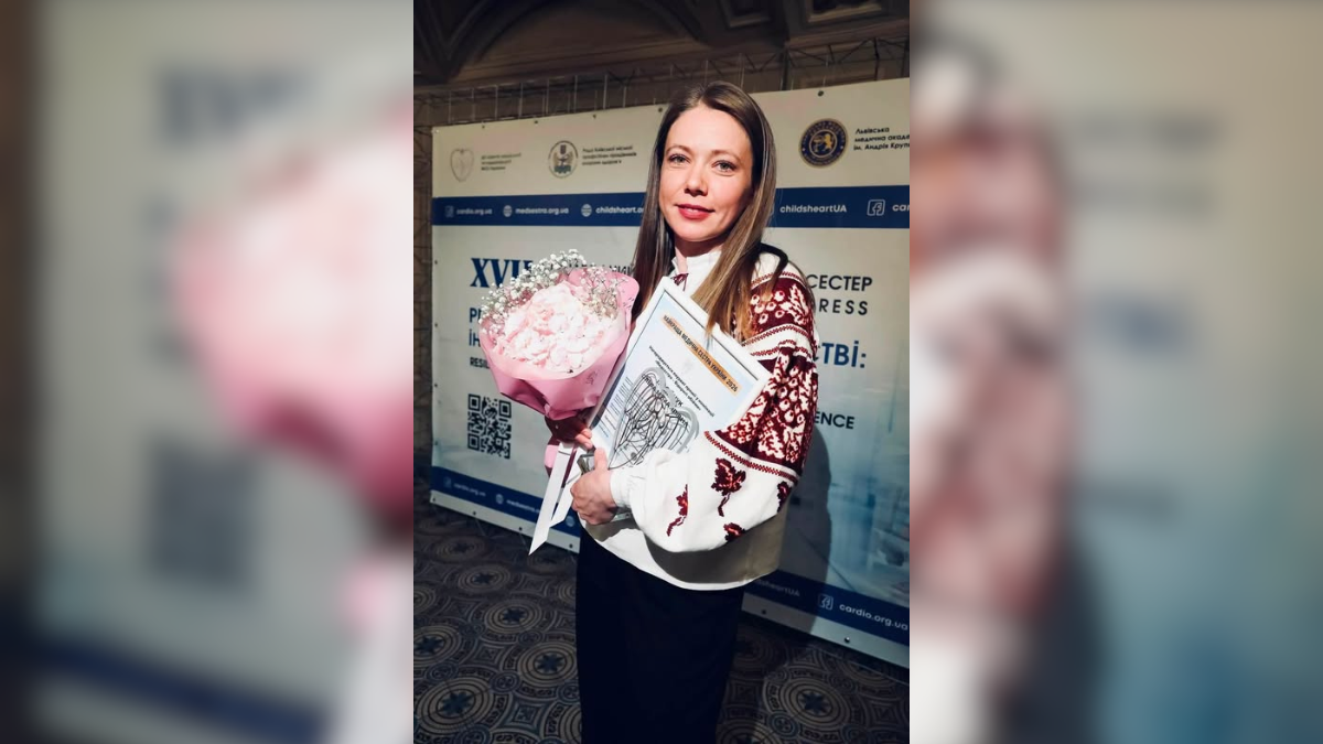 Медсестра з Городенки стала лауреаткою всеукраїнської премії