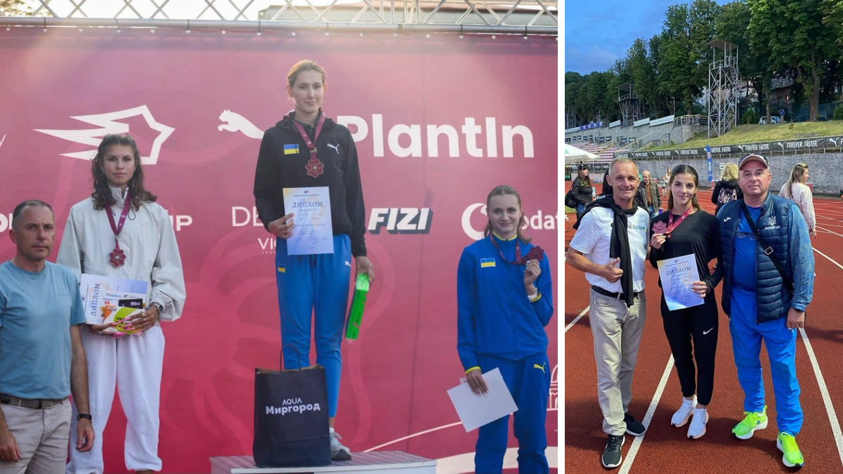 прикарпатки здобули призові місця на чемпіонаті України з легкої атлетики