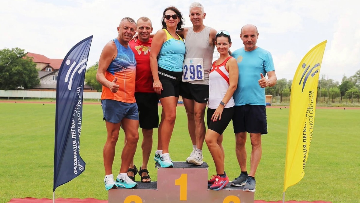 В Івано-Франківську відбувся чемпіонат області та міста з легкої атлетики серед ветеранів