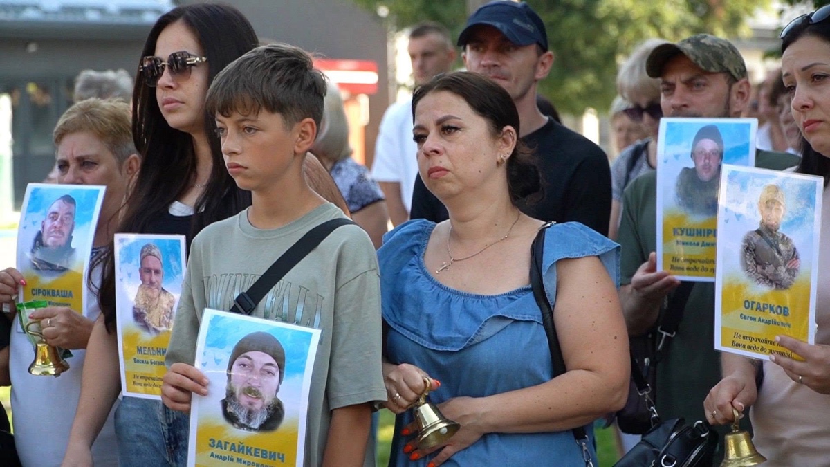 Освячення Алеї віри і надії у Лисці на Івано-Франківщині. Джерело світлини: Лисецька селищна рада