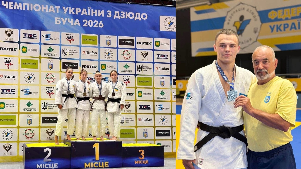 Дзюдоїсти з Надвірнянської громади вибороли низку нагород на Чемпіонаті України