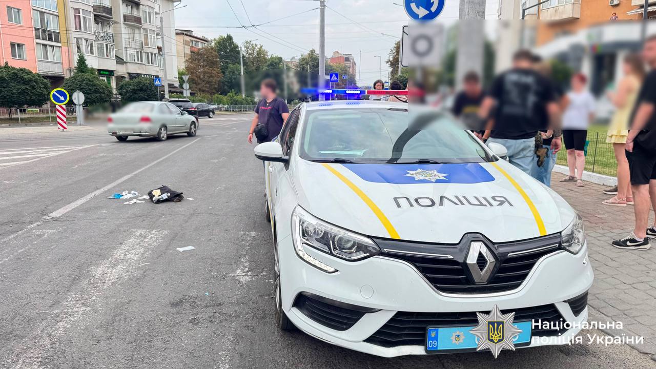 ДТП на вулиці Південний бальвар