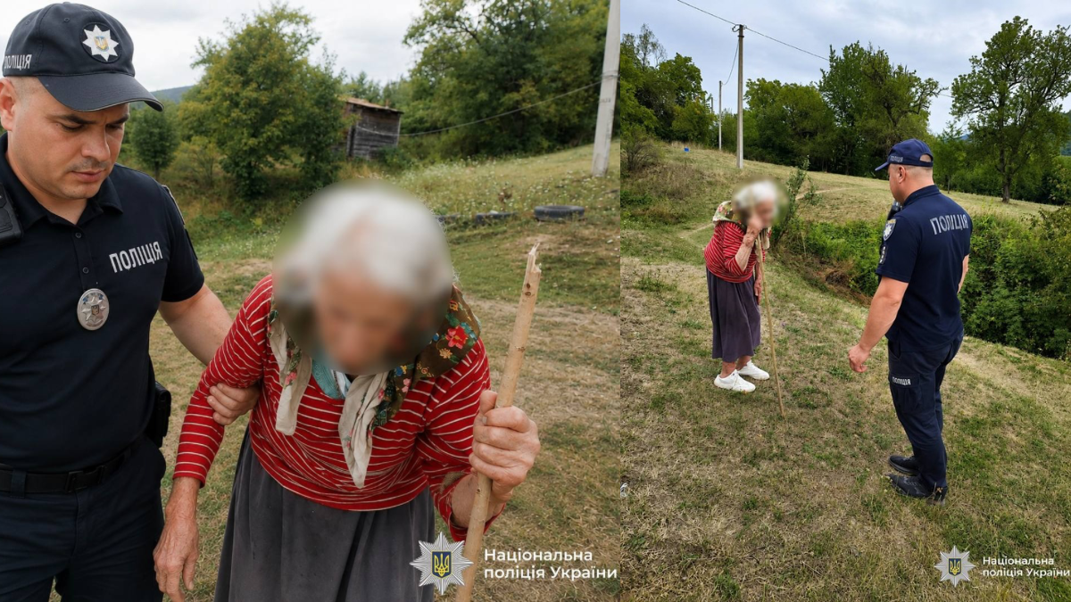 Пішла по гриби та заблукала: на Франківщині розшукали 89-річну жінку