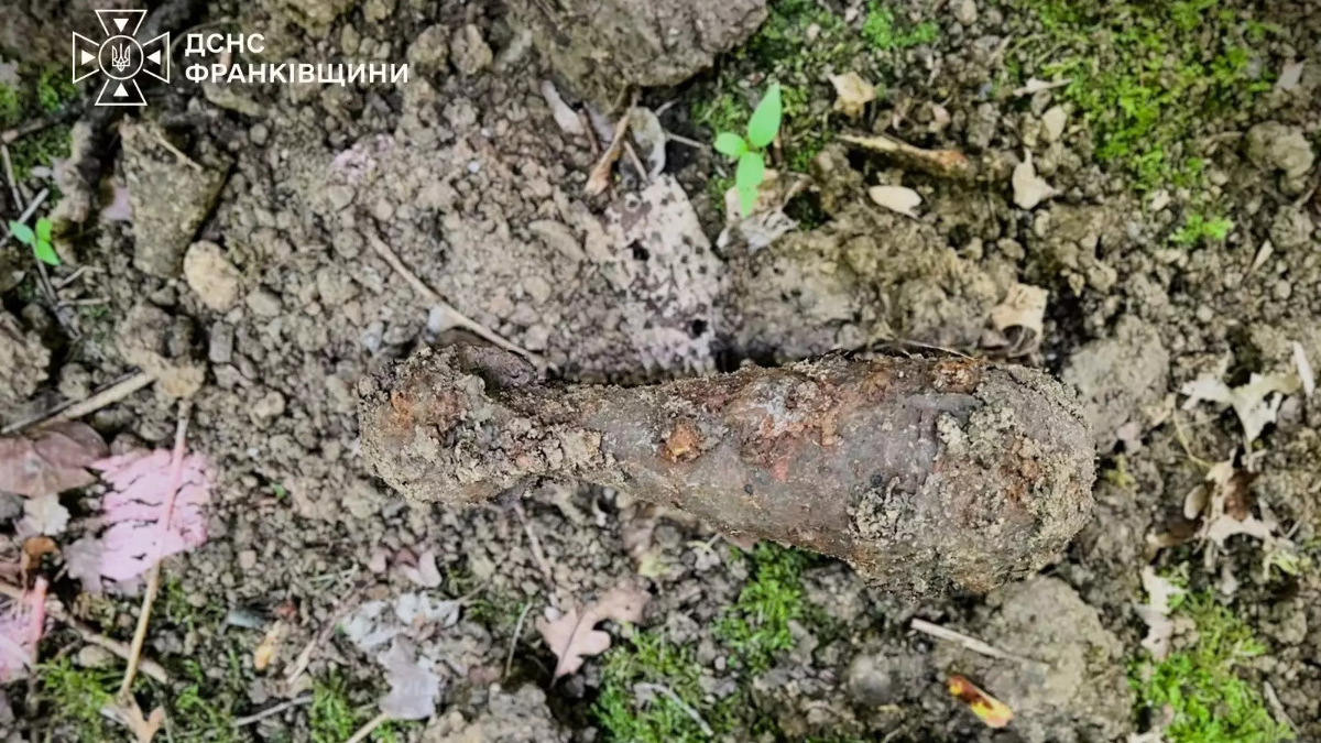 На Прикарпатті піротехніки знищили два вибухонебезпечні предмети часів Другої світової війни