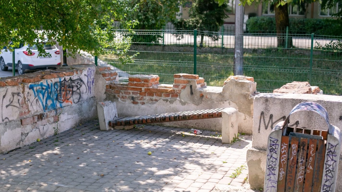 Ігровий майданчик «Фортеця». Джерело світлини: міський голова Івано-Франківська Руслан Марцінків