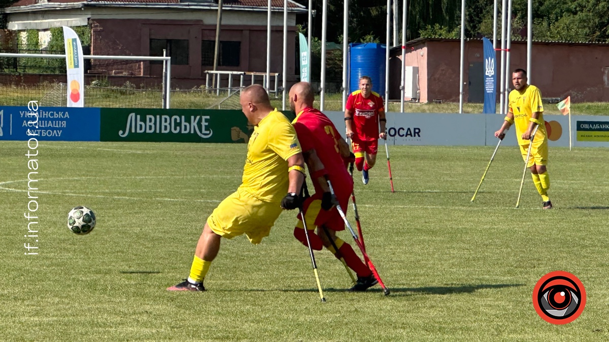 4 раунд Чемпіонату України з ампфутболу в Івано-Франківську. Фото: Олександра Сухарник