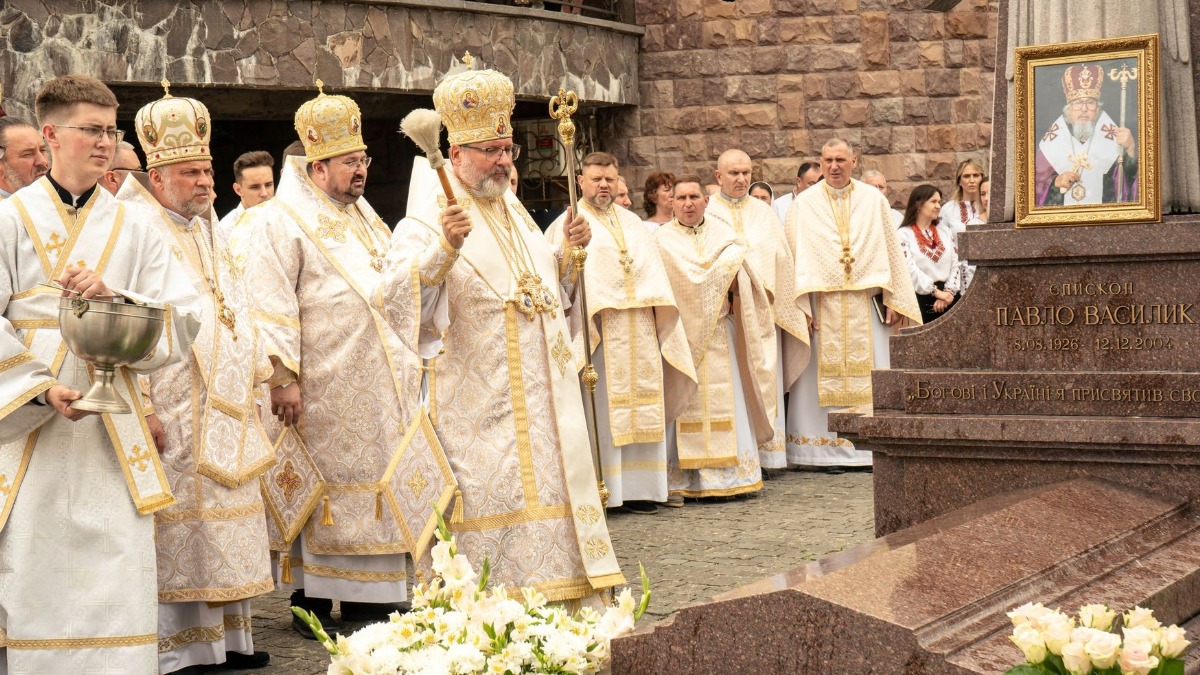 Богослужіння з нагоди 100-річчя від дня народження владики Павла Василика у Коломиї.