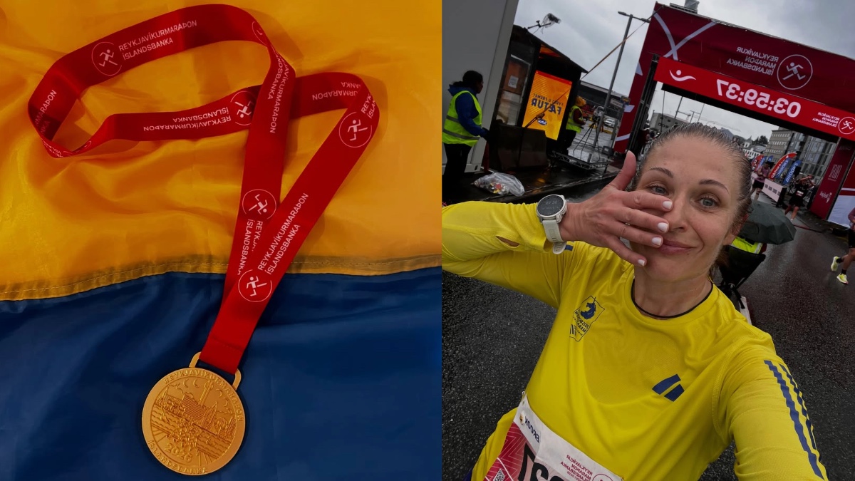 Марафонниця з Франківська Ірина Кишакевич взяла участь у Islandsbanki Reykjavik Marathon 2026 в Ісландії
