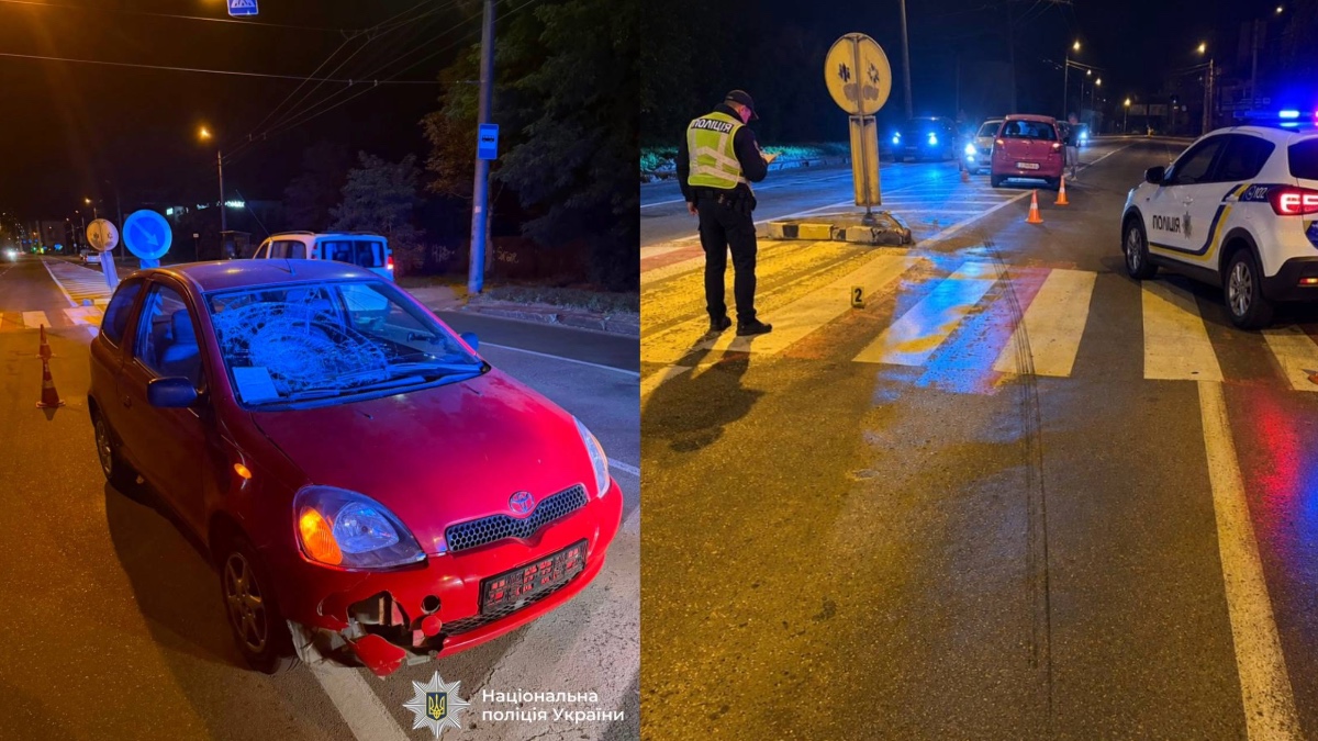 У Франківську 19-річний водій Toyota Yaris допустив наїзд на неповнолітню