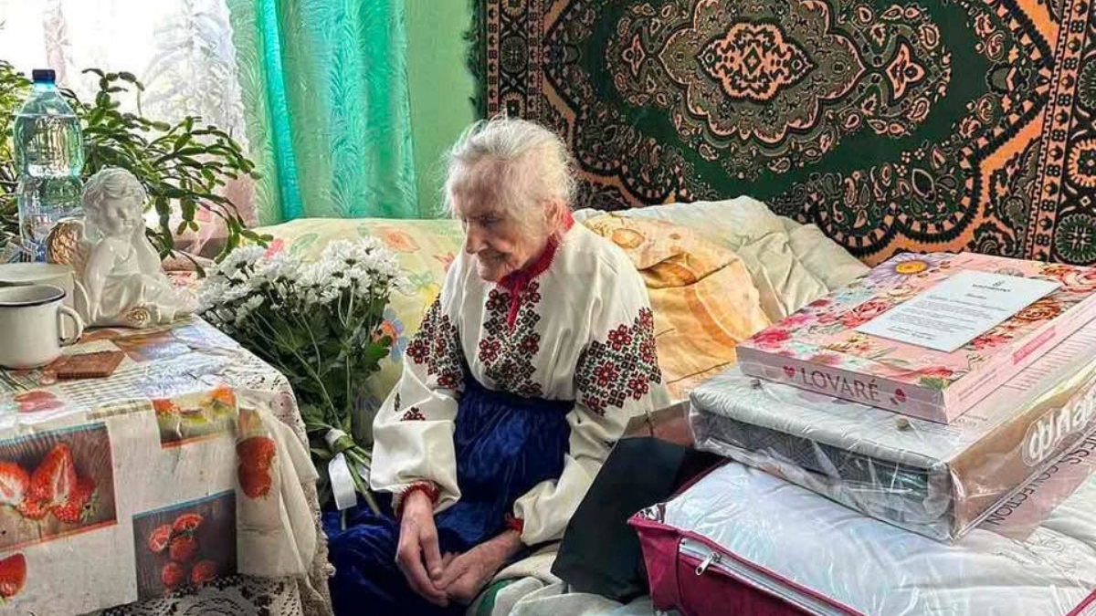 Мешканка Тлумацької громади Анастасія Кучерова відзначила 104-ліття