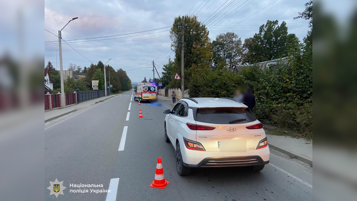 У ДТП на Надвірнянщині загинула 90-річна жінка: у поліції розповіли деталі аварії