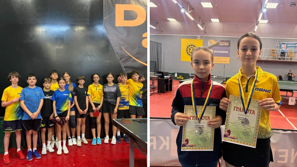 Прикарпатські спортсмени взяли участь у чемпіонаті України з настільного тенісу