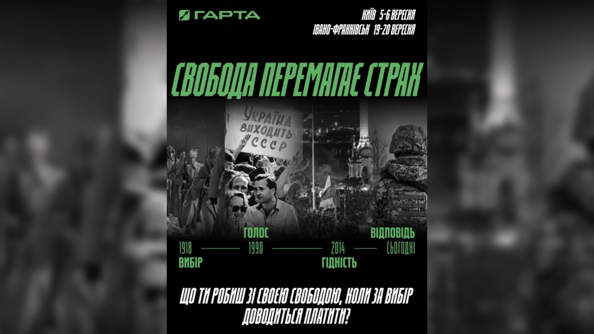 Дебати та дискусії, командні завдання та інші у межах молодіжного дводенного вишколу від спільноти «Гарта»