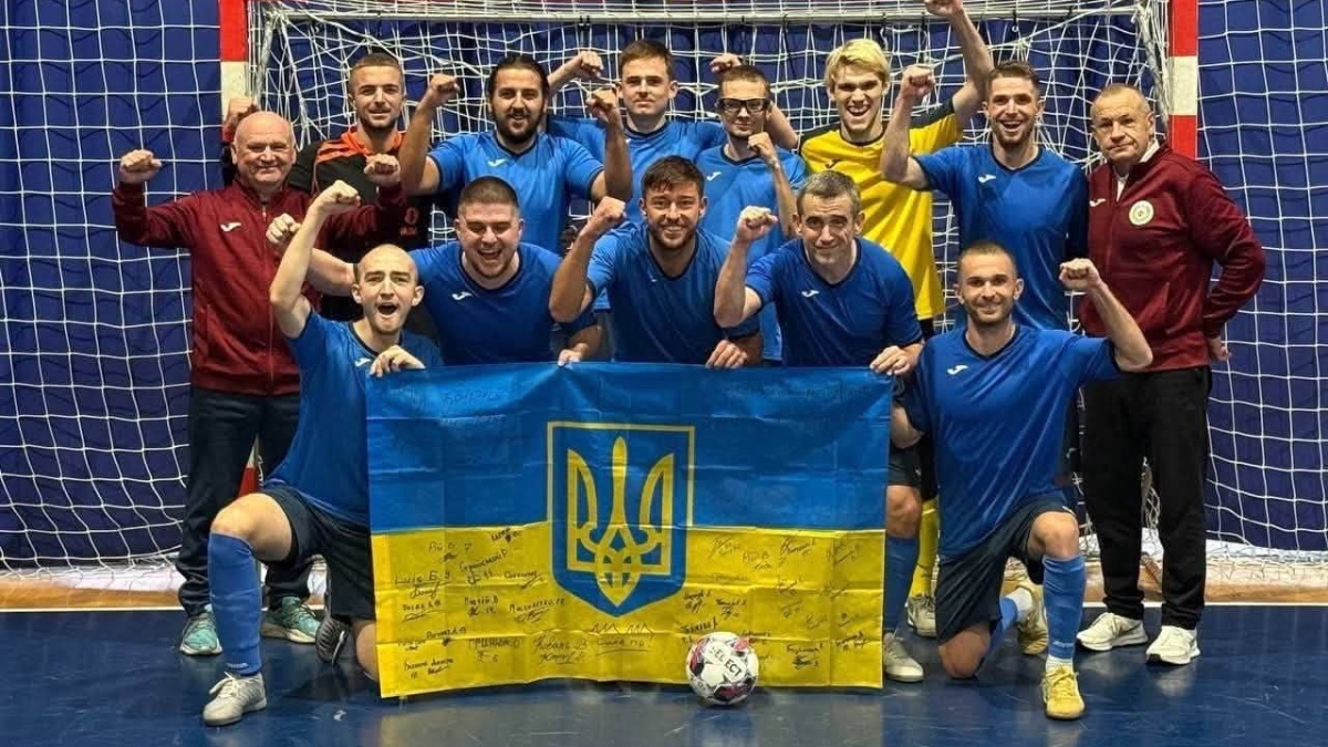 портсмени Івано-Франківської області стали чемпіонами України 2026 року з футзалу серед осіб з порушеннями слуху