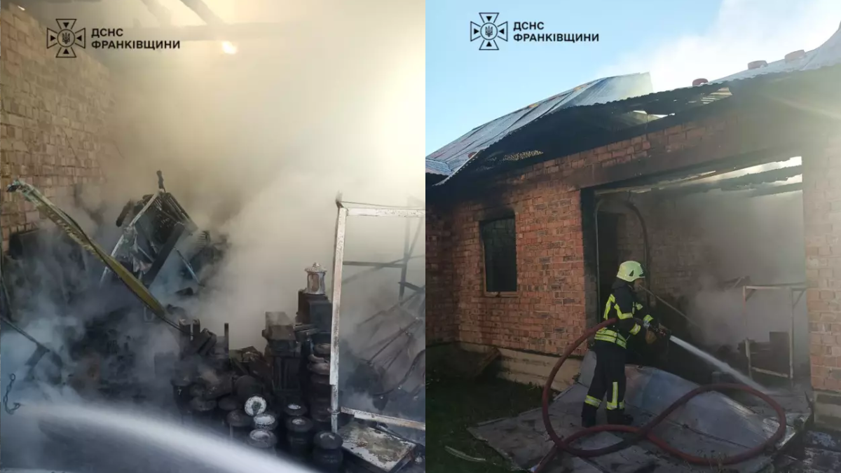 Упродовж 25–26 жовтня рятувальники ліквідували дві пожежі у приватних господарствах на території Івано-Франківської області.