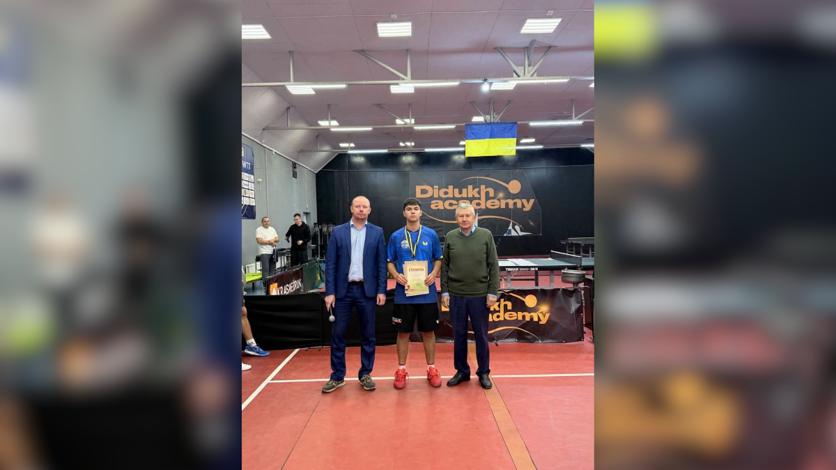 Прикарпатські спортсмени вибороли золото, срібло та брозну на чемпіонаті України з тенісу