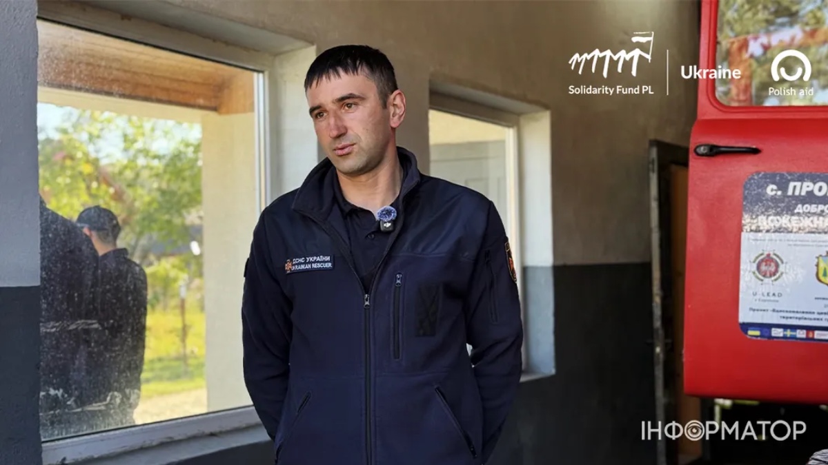 Світлина з матеріалу про добровільну пожежну бригаду у селі Прокурава. Джерело: Інформатор Коломия