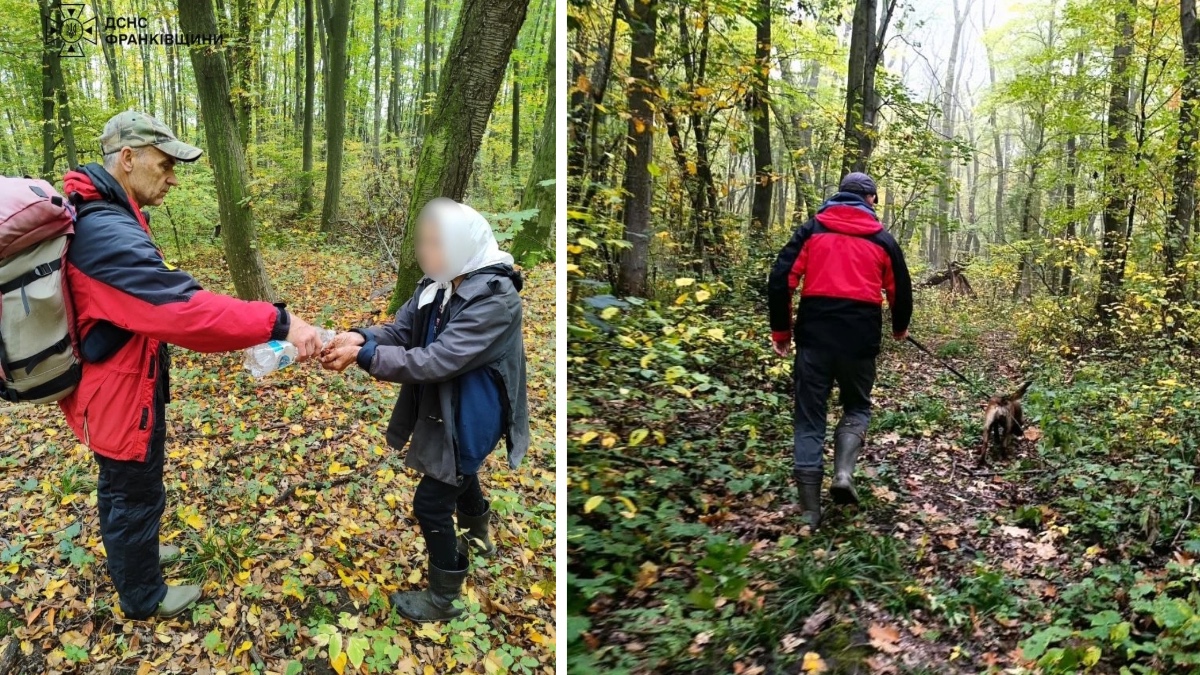На Прикарпатті розшукали жінку, яка 13 жовтня разом з чоловіком зникла у лісі поблизу Бурштина