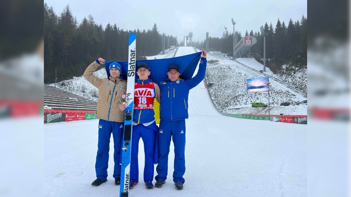 У Ворохті на Франківщині тривав чемпіонат України зі стрибків на лижах з трампліна — призові місця здобули прикарпатці